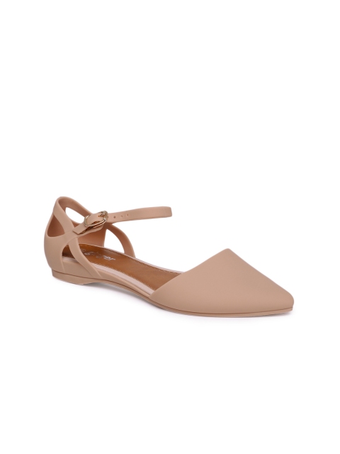 

Ginger by Lifestyle Women Beige Solid Ballerinas