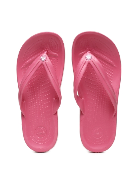 

Crocband Pink Flip Flops