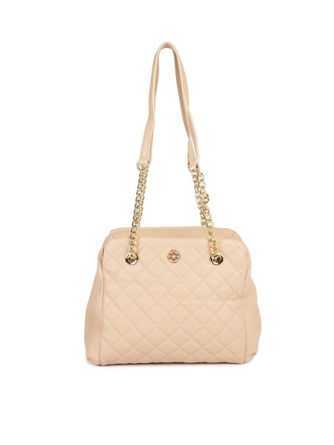 

Lino Perros Beige Textured Shoulder Bag