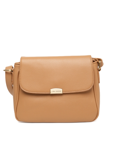 

Lino Perros Beige Solid Sling Bag