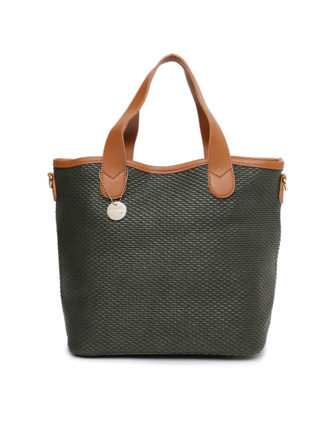 

Lino Perros Green Textured Handheld Bag