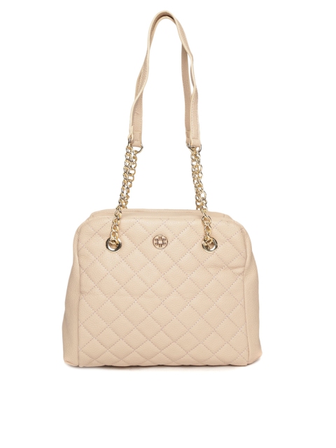 

Lino Perros Beige Quilted Shoulder Bag