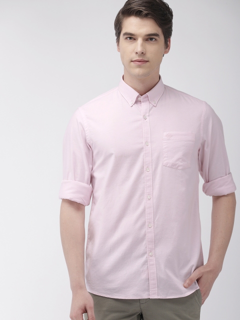 

Arrow Sport Men Pink Slim Fit Solid Casual Shirt