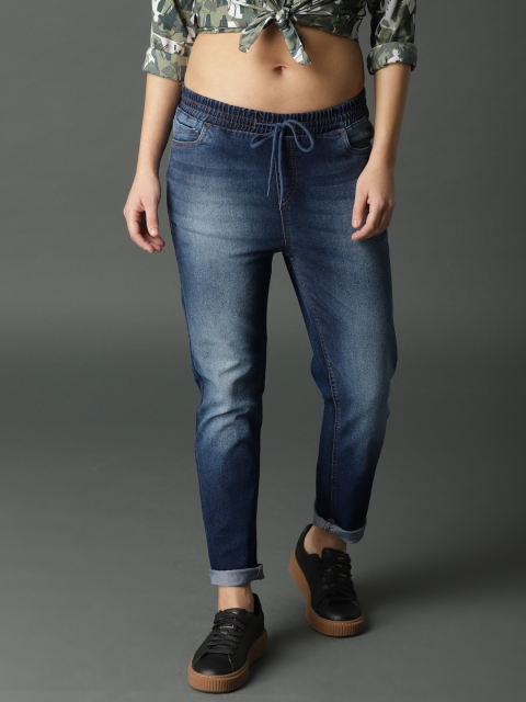 

Roadster Women Blue Slim Fit Mid-Rise Clean Look Stretchable Jeans
