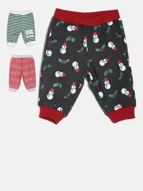 

Gini and Jony Boys Pack of 3 Multicoloured Joggers, Multi