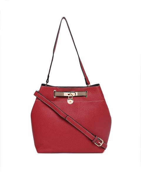 

Jove Red Solid Handheld Bag
