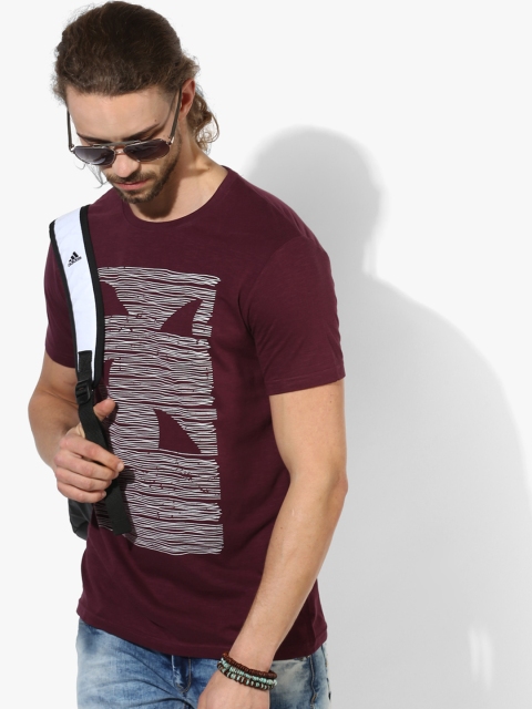 

People Men Pack of 2 T-shirts, Burgundy