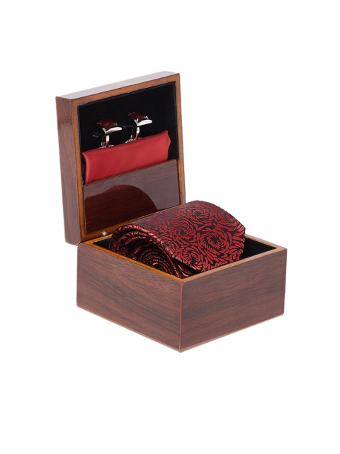 

Alvaro Castagnino Men Maroon Accessory Gift Set