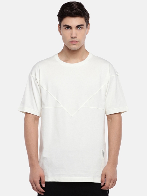 

Off White Round Neck T-Shirt