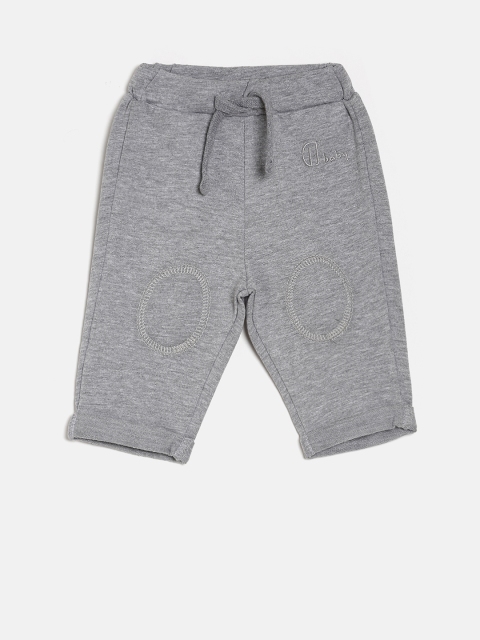 

Giny and Jony Boys Grey Melange Track Pants