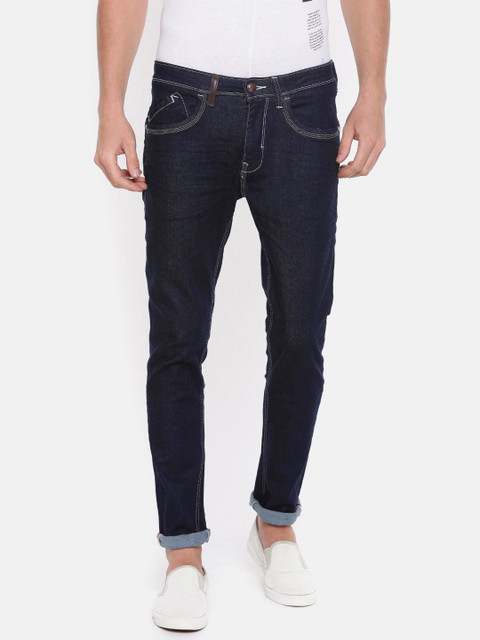 

Ed Hardy Men Blue Super Slim Fit Mid-Rise Clean Look Stretchable Jeans
