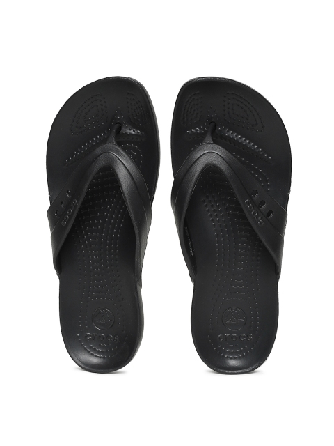 

Crocs Women Black Solid Thong Flip-Flops