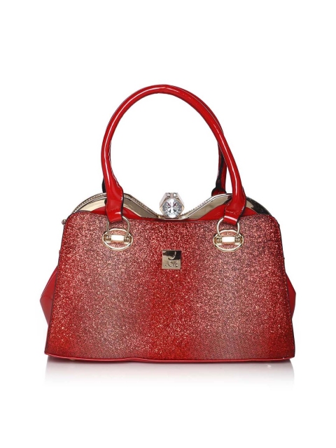 

Red Synthetic Handheld Bag