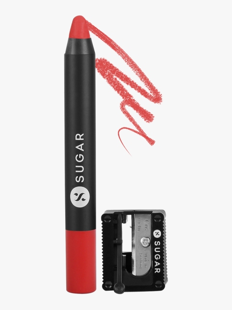 

06 Coraline Jones Matte As Hell Crayon Lipstick, Orange