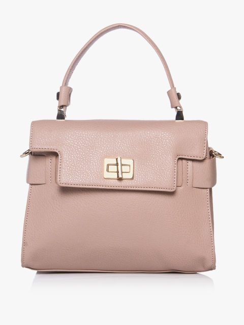 

Blush Belt Twist Tote Bag, Pink