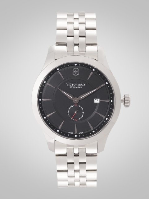 

Victorinox Men Charcoal Grey Swiss Made Analogue Watch 241762
