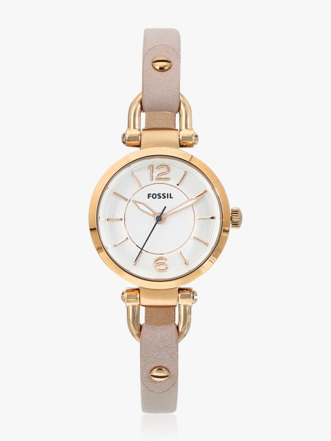 

Fossil GEORGIA Women Beige Analogue Watch ES4340