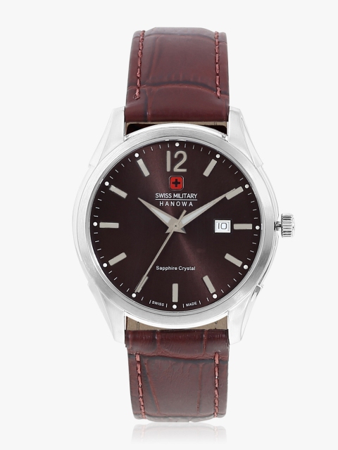 

Mountain Guide Sm10083jsnbr.H12 Maroon/Brown Analog Watch