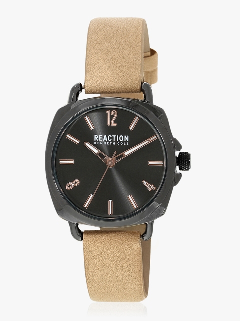 

Rk50100005 Gunmetal/Beige Analog Watch
