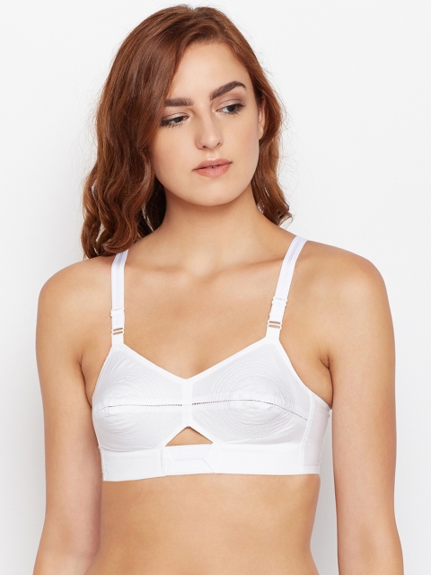 

Bodycare Women Pack of 3 White Solid Everyday Bra MSTIK-CW-W