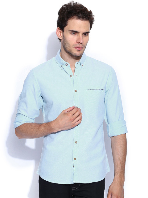 

United Colors of Benetton Light Blue Casual Shirt