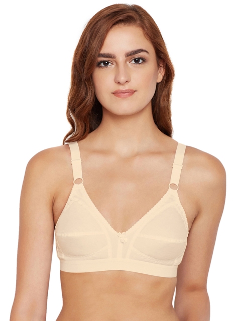 

Bodycare Women Pack of 3 Beige Solid Everyday Bra 5585S