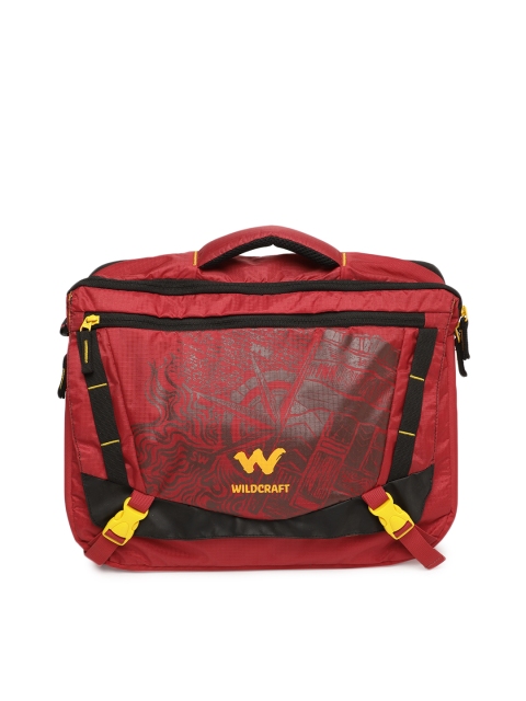 

Wildcraft Unisex Red Printed Laptop Bag