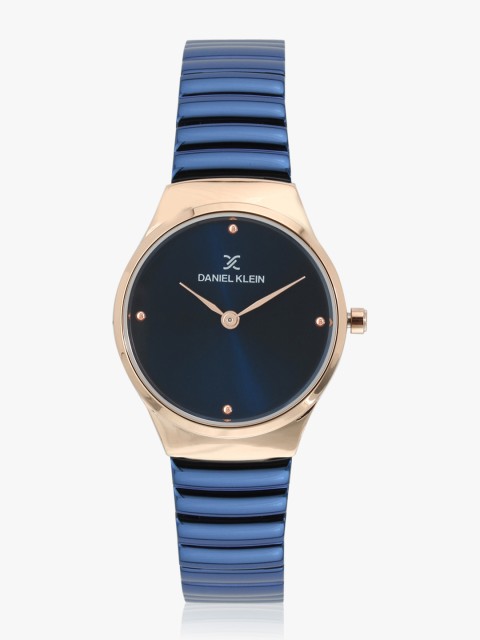 

Dk11681-6 Blue/Gold Analogue Watch