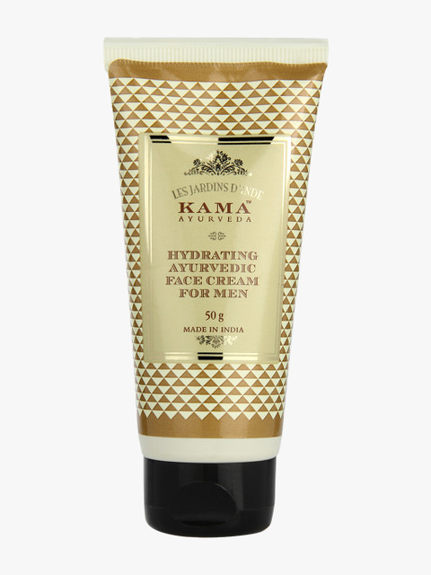 

KAMA AYURVEDA Men Hydrating Sustainable Ayurvedic Face Cream 50 g, Gold