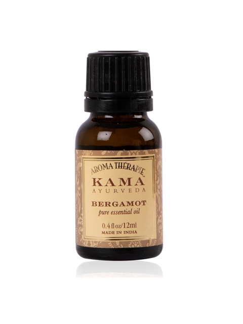 

KAMA AYURVEDA Unisex Bergamot Essential Sustainable Oil 12 ml, Brown