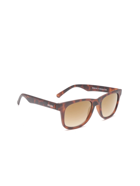 

Killer Unisex Mirrored Wayfarer Sunglasses with UV Protected Lens, Brown