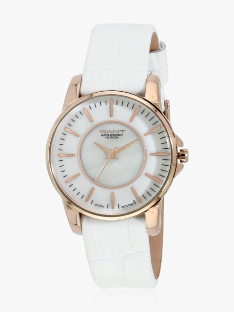 

GANT Women Off-White Mother of Pearl Analogue Watch GT003002