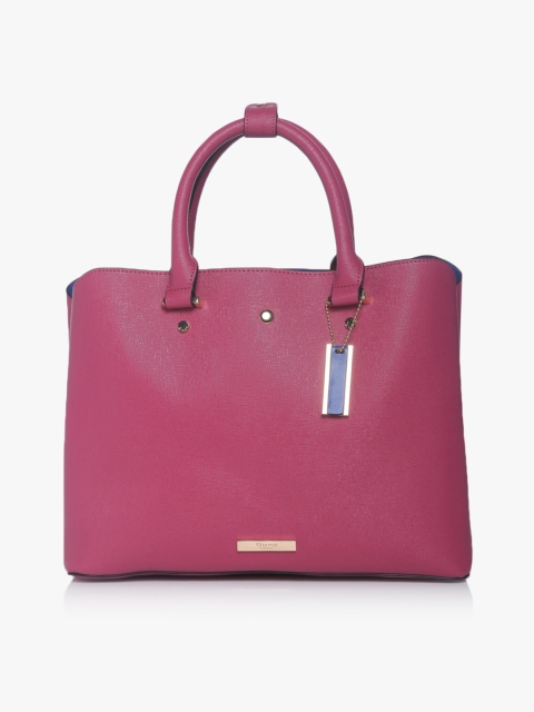 

Dune Fuchsia Solid Handheld Bag