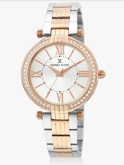 

Daniel Klein Women Silver-Toned Analogue Watch DK11138-5