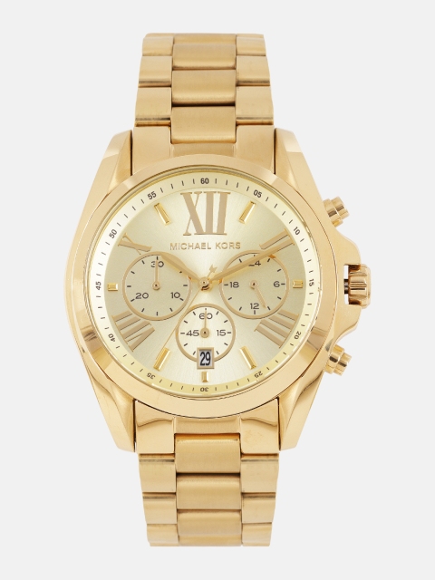 

Michael Kors Women Gold-Toned Analogue Watch MK5605