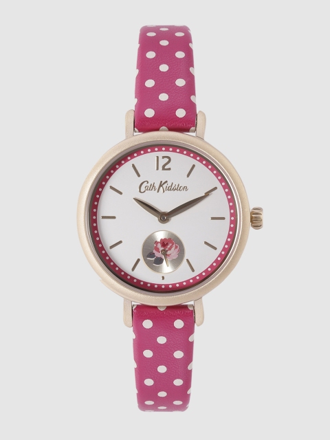 

Cath Kidston Women White Analogue Watch CKL036RG