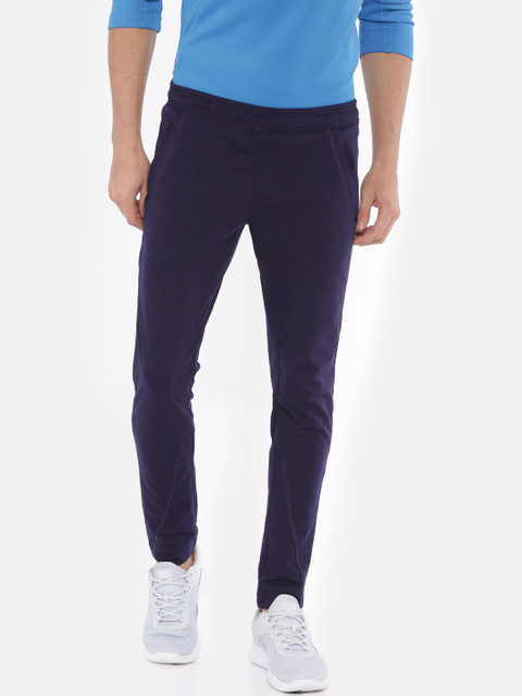 

Alcis Men Navy Blue Solid Track Pants