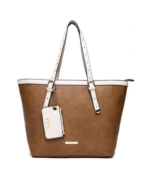 

Dune Tan Brown Solid Shoulder Bag