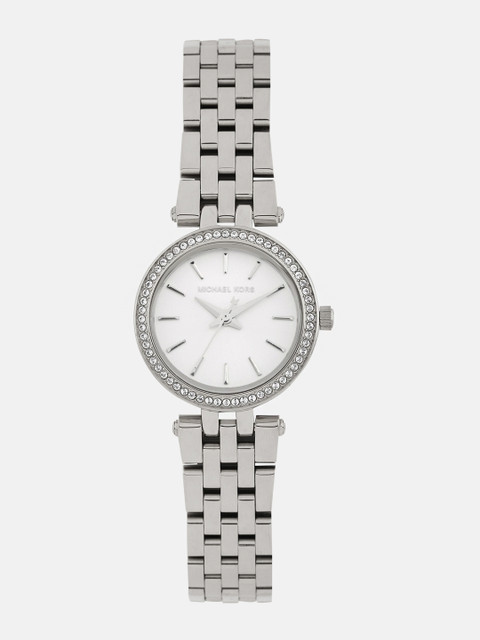 

Michael Kors Women Silver-Toned Analogue Watch MK3294I