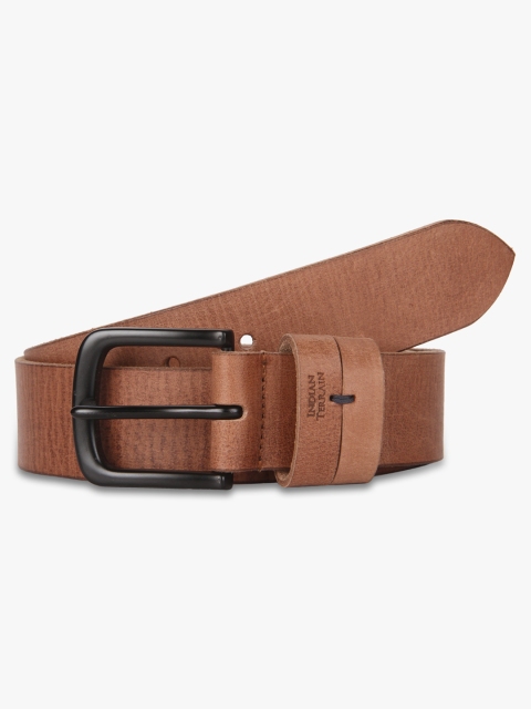 

Indian Terrain Tan Brown Leather Belt