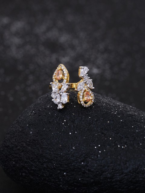 

Studio Voylla Gold-Plated Finger Ring