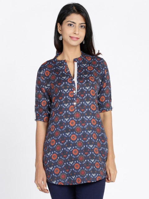 

Soch Blue Printed Tunic