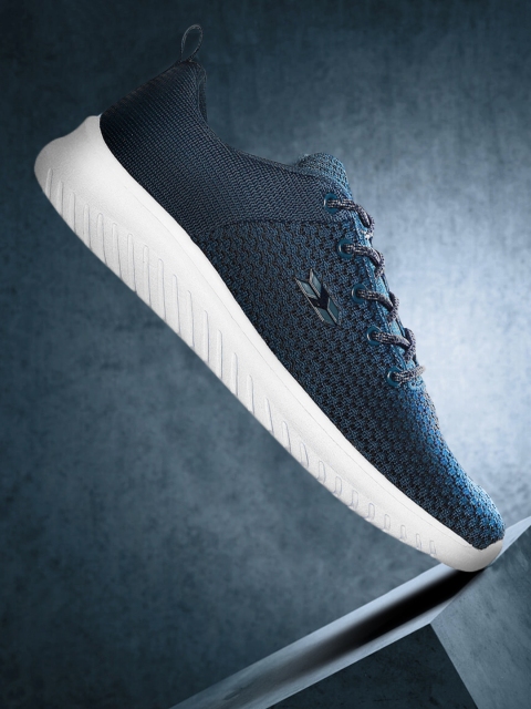 

Crew STREET Men Navy Blue Running Shoes