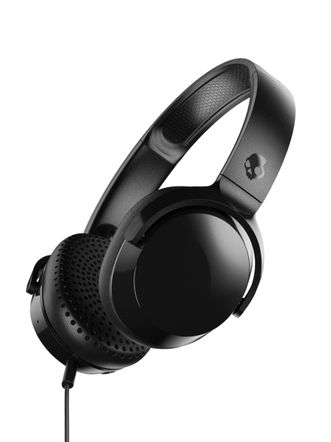 

Skullcandy Black Riff On-Ear Headphone with Mic S5PXY-L003