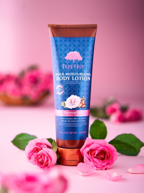 

Tree Hut Shea Moroccan Rose Moisturizing Body Lotion, Blue