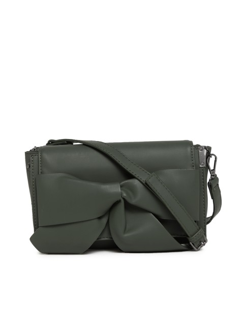 

Alvaro Castagnino Women Olive Green Sling Bag