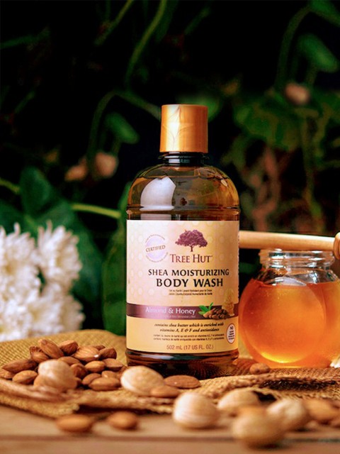 

Tree Hut Almond & Honey Shea Moisturizing Body Wash, Brown