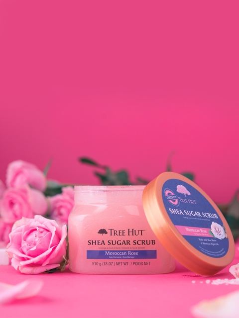 

Tree Hut Shea Sugar Scrub - Moroccan Rose 510 g, Pink