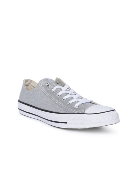 

Converse Women Silver-Toned Sneakers