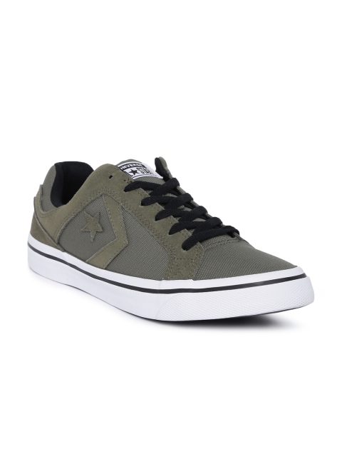 

Converse Nubuck Ballistic Canvas Converse El Distrito Olive Green Sneakers